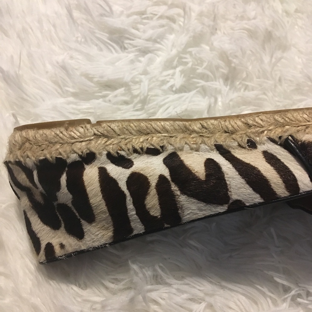 Belle Sigerson Morrison fur flats size 8 - Picture 6 of 10